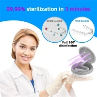 Estuches desinfectantes para retenedores dentales UV OEM: lo que los distribu...